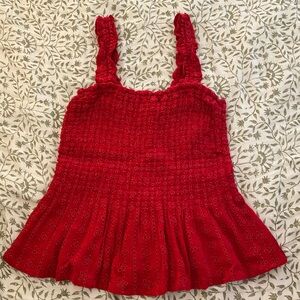 Hollister Red Camisole Top